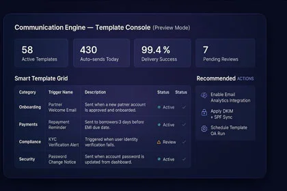 Fraud & Bulk Close dashboard mock: risk alerts, stale overrides, bulk close status